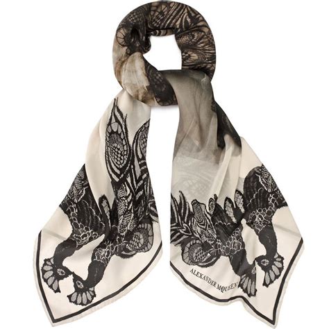 alexander mcqueen designer scarf.